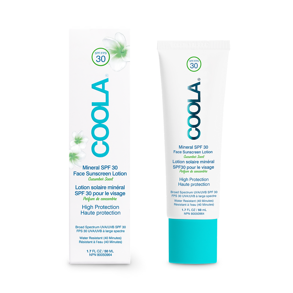 Lotion visage minérale FPS 30 Concombre - COOLA