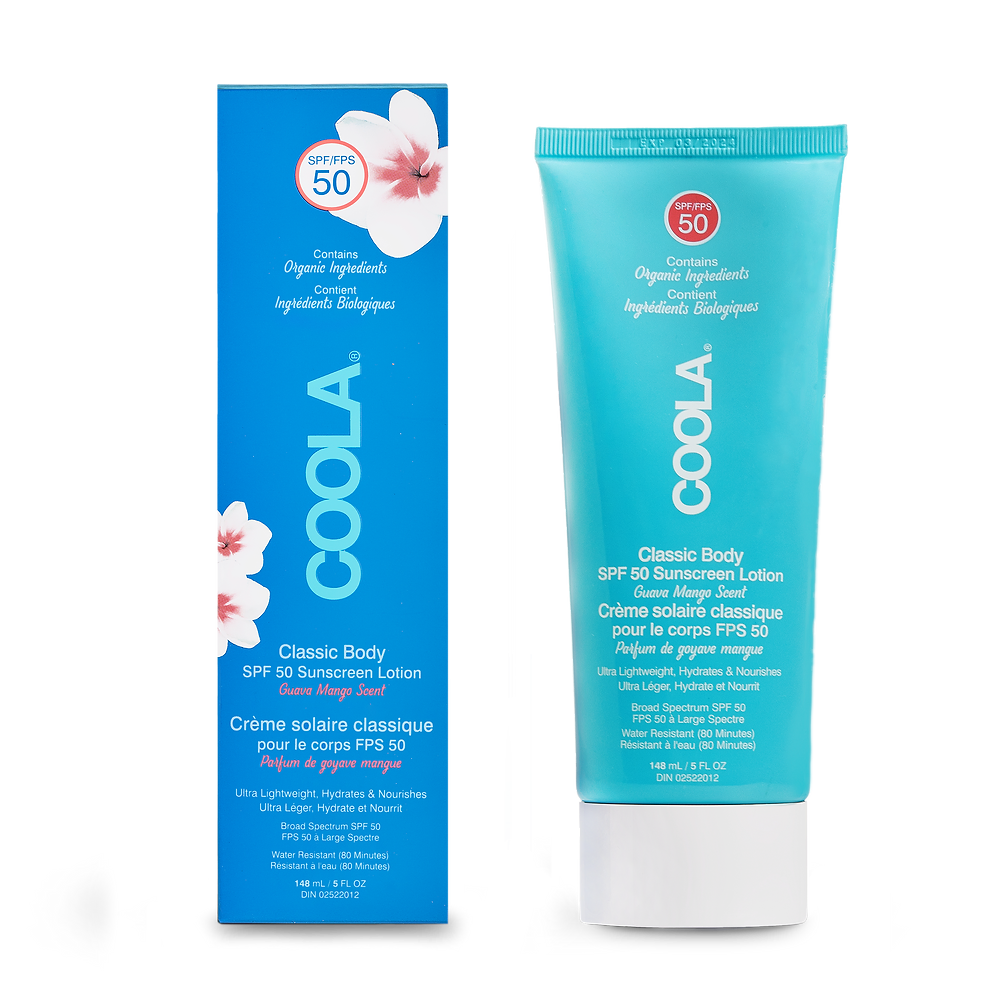 Lotion corps classique FPS 50 Goyave et Mangue - COOLA