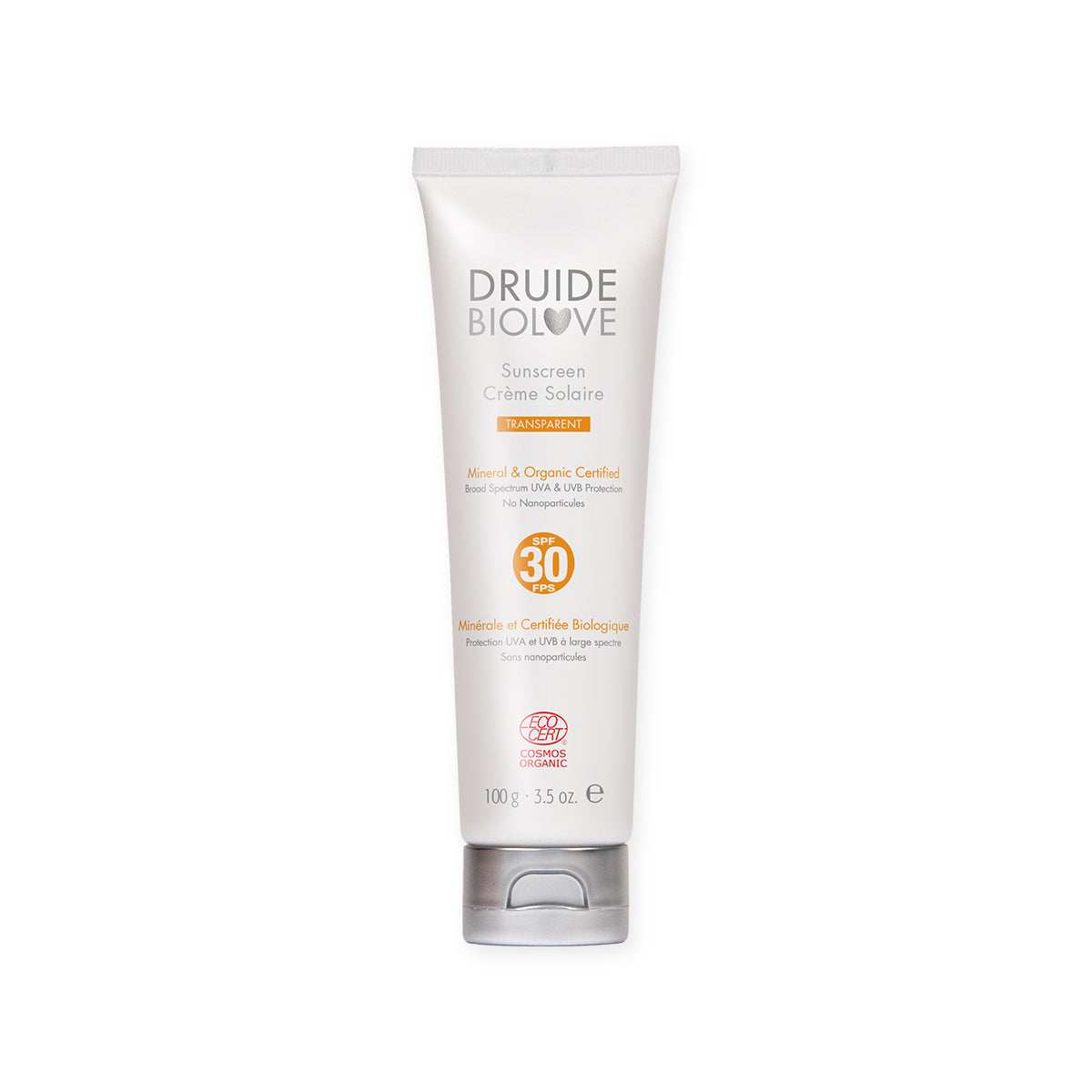Crème Solaire FPS30 - Druide